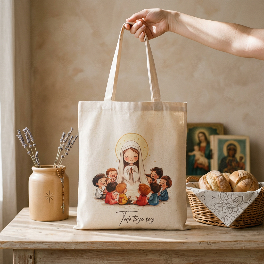 Todo tuyo soy — Bolsas de tela