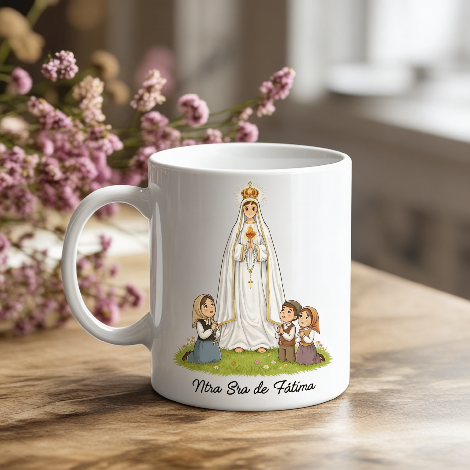 Taza Fátima pastores — Tazas