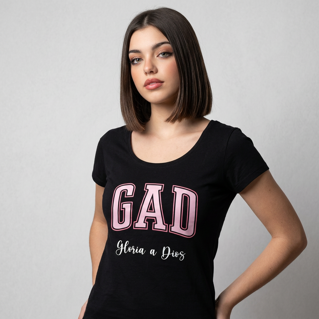 Camiseta GAD negra 2