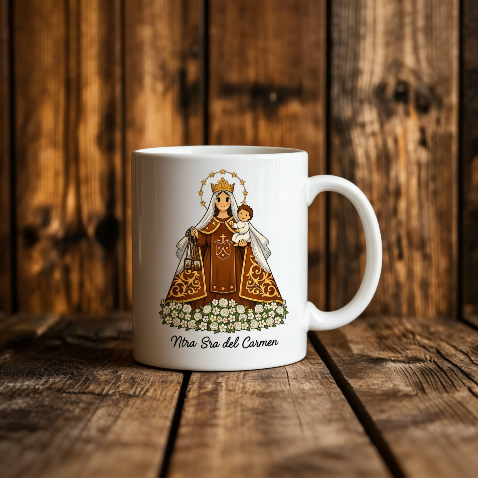 Taza Virgen del Carmen — Tazas